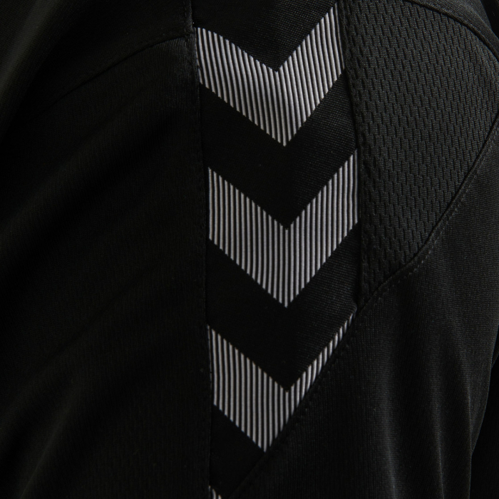 Tricou Hummel Juniori Negru/Alb [2]