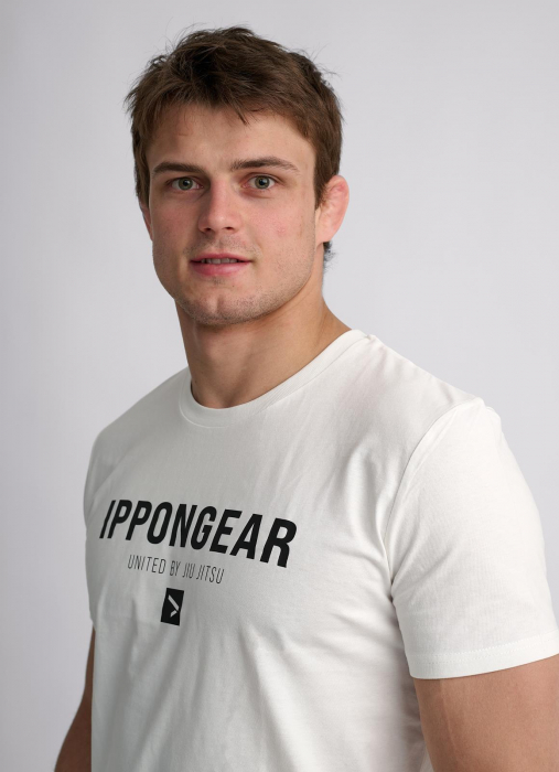 Tricou Ippon Gear Claim BJJ Alb [2]