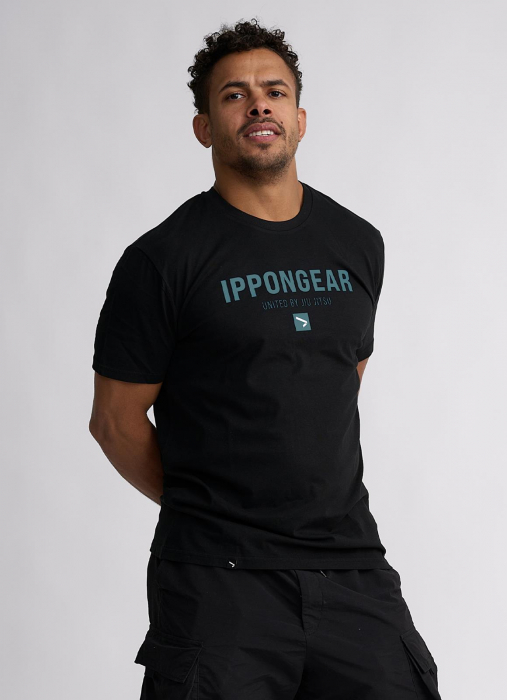 Tricou Ippon Gear Claim BJJ Negru [2]