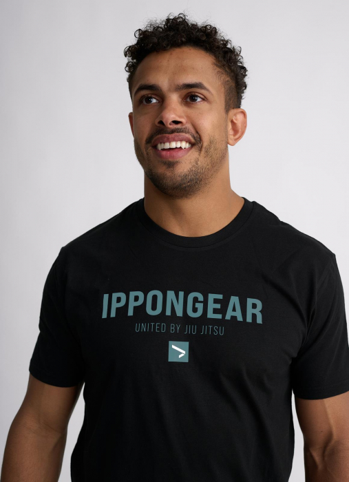 Tricou Ippon Gear Claim BJJ Negru [3]