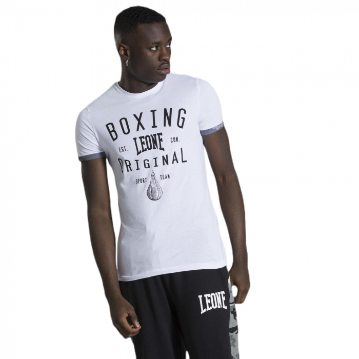 Tricou Leone Academy Original Alb [1]