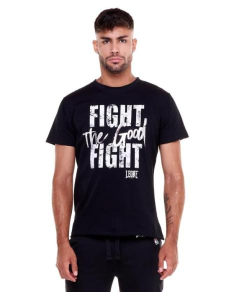 Tricou Leone Fight the Good Fight- Negru [3]