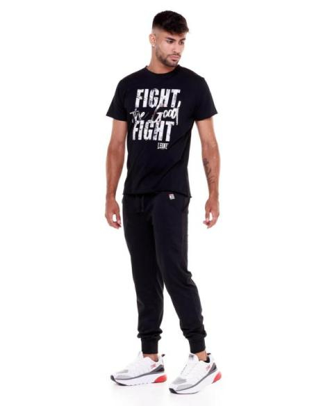 Tricou Leone Fight the Good Fight- Negru [2]