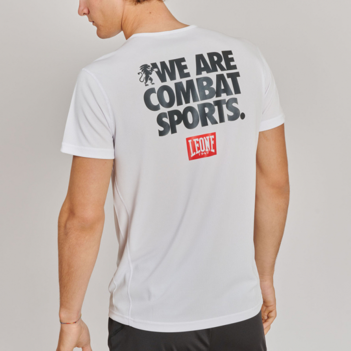 Tricou Leone Logo Wacs Alb [3]