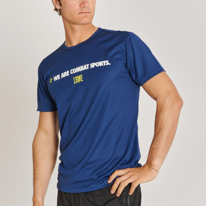 Tricou Leone Logo Wacs Albastru [2]
