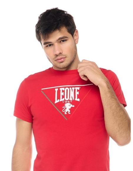 Tricou Leone Patch  Rosu [1]