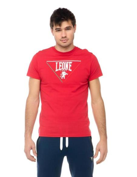 Tricou Leone Patch  Rosu [3]