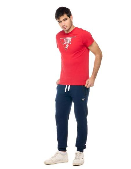 Tricou Leone Patch  Rosu [2]