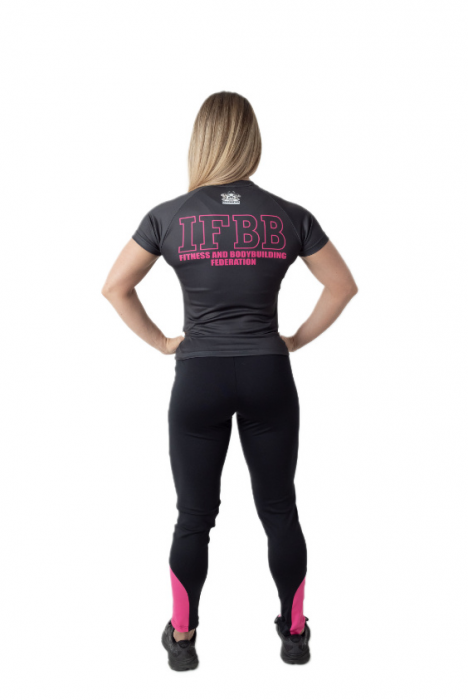 Tricou poliester feminin - International Fitness and Body Building Federation [4]