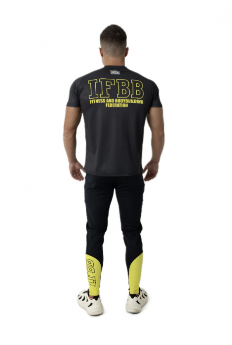 Tricou poliester masculin - International Fitness and Body Building Federation [4]
