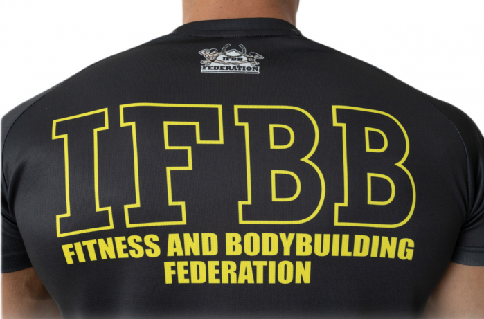 Tricou poliester masculin - International Fitness and Body Building Federation [2]