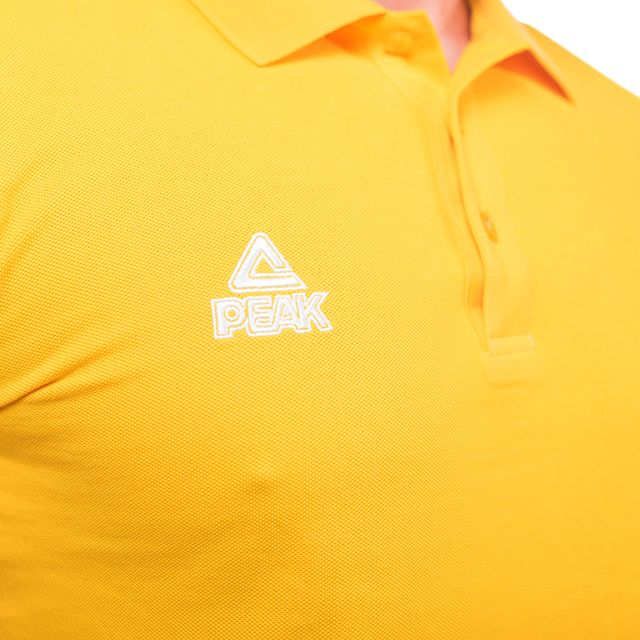 Tricou polo PEAK Crew Galben [4]
