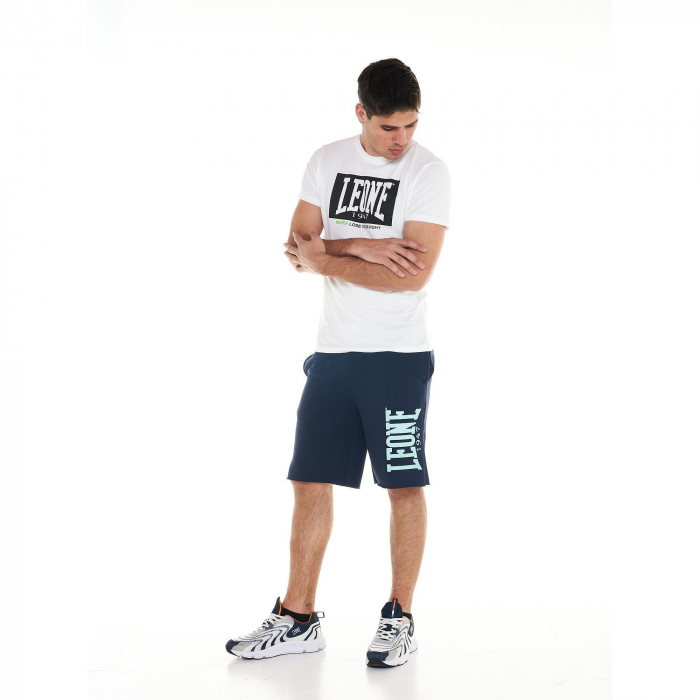 Tricou Leone Sporty Fluo Alb [3]