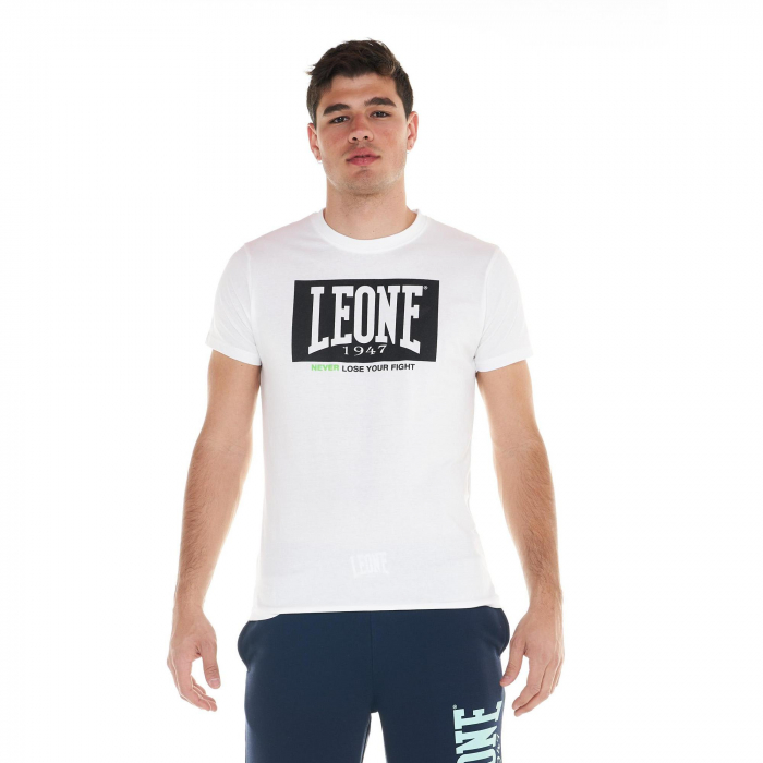 Tricou Leone Sporty Fluo Alb [1]