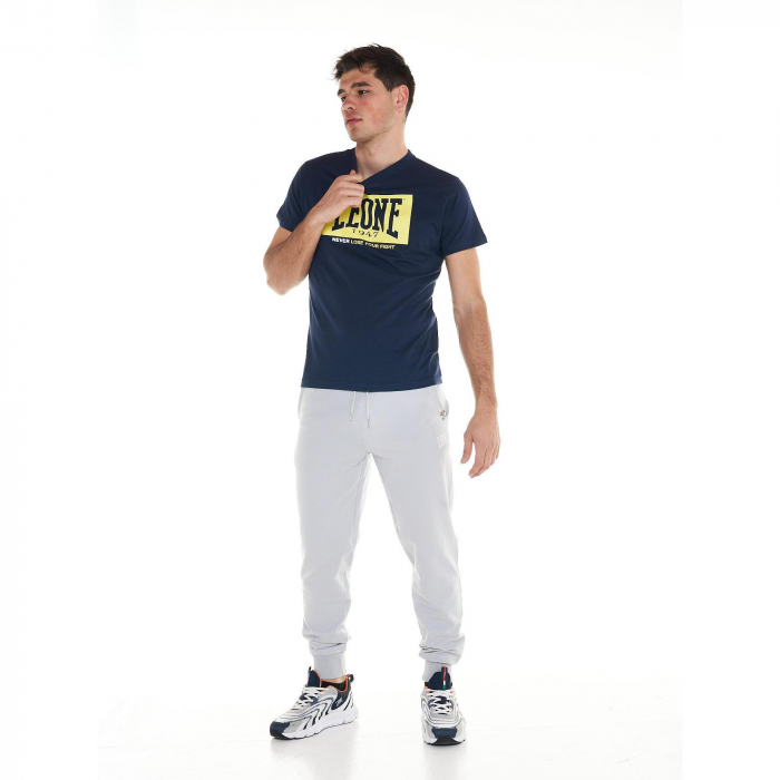 Tricou Leone Sporty Fluo Navy [2]