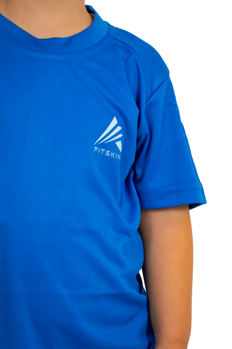 Tricou tehnic Fitskin Albastru Juniori [2]