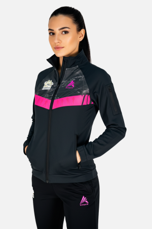 Hanorace - Bluza trening poliester feminin - International Fitness and Body Building Federation