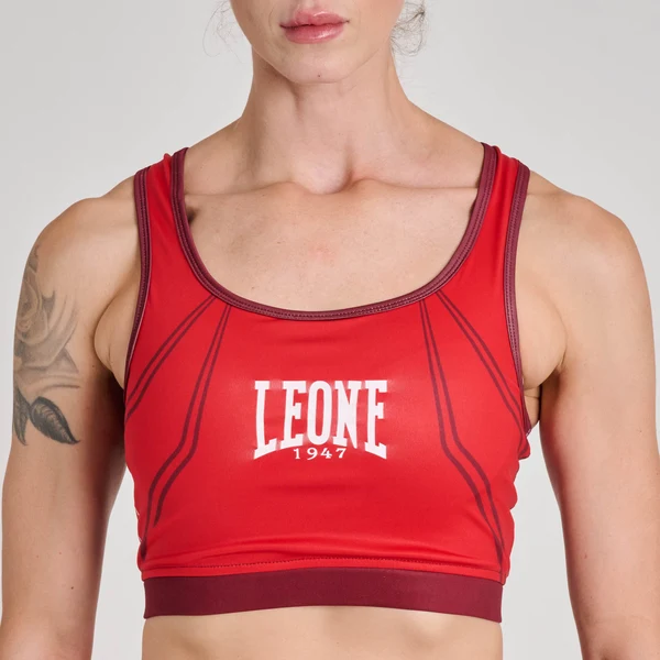 Noutăți - Bustiera Sport Wako LEONE Rosie