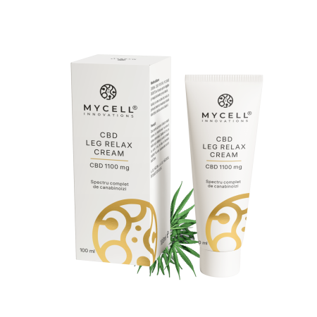 Suplimente si sanatate - CBD Leg Relax Cream MyCell