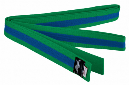 Accesorii - Centura  Arte Martiale Ju Sports Verde/Albastru/Verde