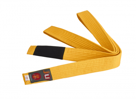 Centuri Arte Martiale - Centura BJJ Junior Ju Sports Galbena