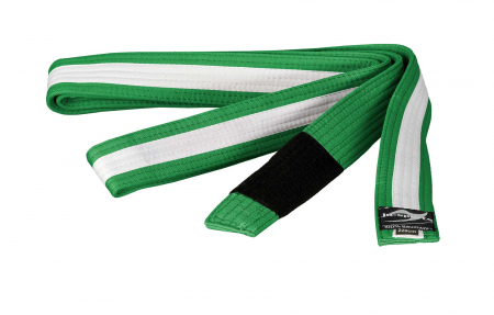 Centuri Arte Martiale - Centura BJJ Junior Ju Sports Verde/Alba