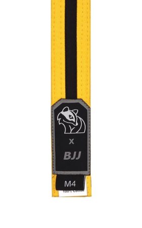 Accesorii - Centura BJJ Juniori DAX SPORTS Galben/Negru