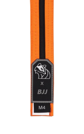 Accesorii - Centura BJJ Juniori DAX SPORTS Portocaliu/Negru