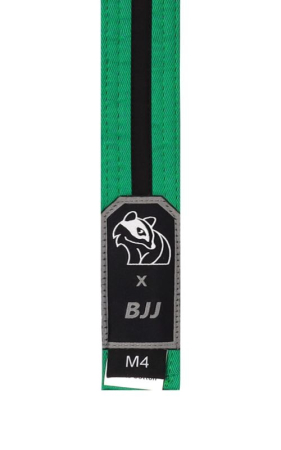 Accesorii - Centura BJJ Juniori DAX SPORTS Verde/Negru