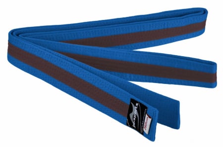 Accesorii - Centura Arte Martiale Ju Sports Albastru/Maro/Albastru