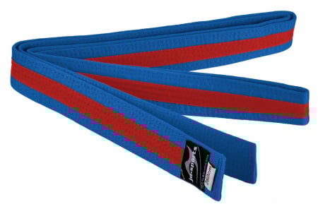 Accesorii - Centura Arte Martiale Ju Sports Albastru/Rosu/Albastru