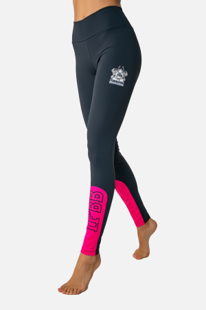 Pantaloni - Colant lung feminin poliester - International Fitness and Body Building Federation