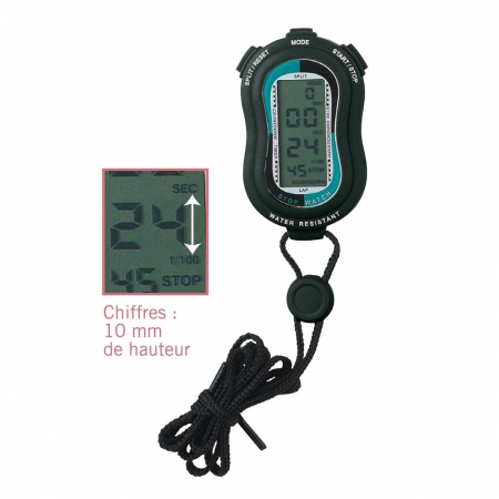 Fitness - Cronometru negru Chro15