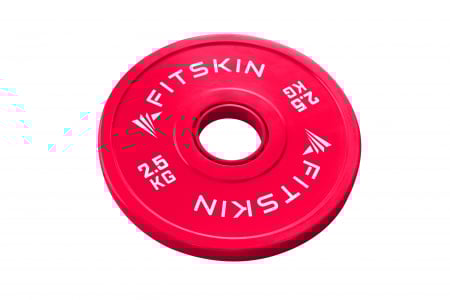 Greutati Fitness - Disc olimpic din cauciuc Bumper Fitskin