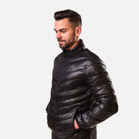 Geaca puf PEAK Advance barbati neagra [2]