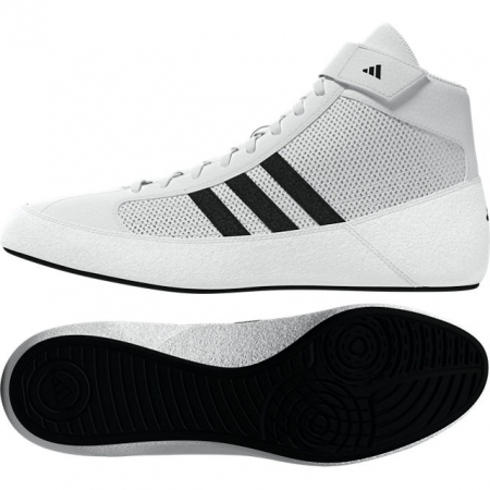 Ghete de Lupte - Ghete de lupte Adidas Alb/Negru