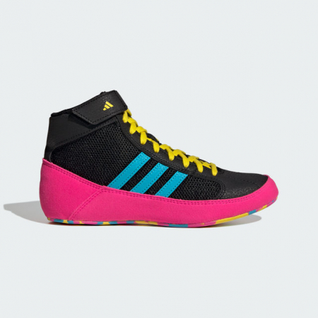 Ghete de lupte Adidas Negru/Cyan [8]