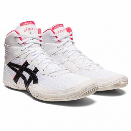 Ghete de Lupte - Ghete lupte Asics Matflex 7 Alb/Roz