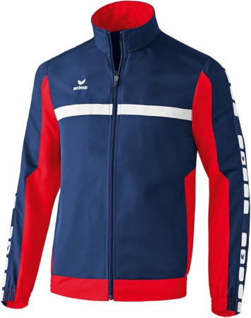 Hanorace - Jacheta ERIMA Presentation Navy/Rosu