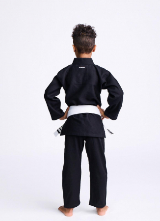 Kimono BJJ Copii Ippon Gear Rookie Negru [1]
