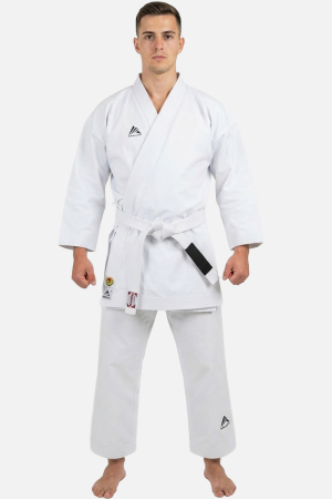 Federatia Romana de Karate WUKF - Kimono Karate ARMURA Kata Alb - Aprobat Oficial WUKF