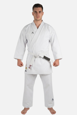 Federatia Romana de Karate WUKF - Kimono Karate ARMURA Kumite Alb - Aprobat Oficial WUKF