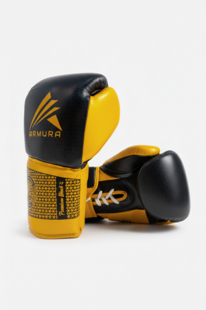 Manusi de Box - Manusi box Pro siret ARMURA Premium Black 2.0