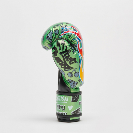 Manusi de Box Leone Flames Verde [3]