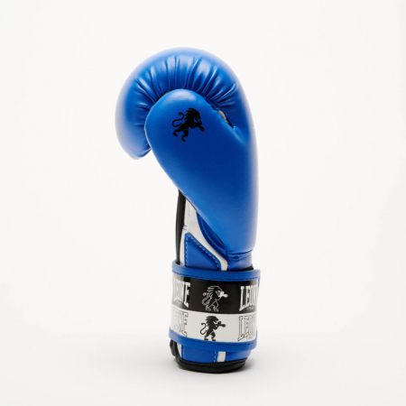 Manusi de Box Leone Iconic Junior Albastre [4]