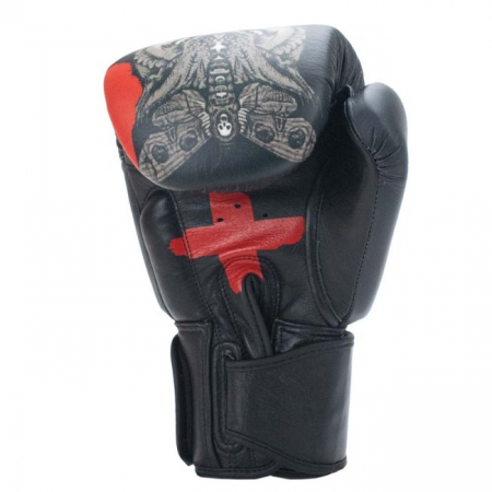Manusi de Box Super Pro Combat Skull Negru/Gri [6]