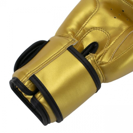 Manusi de Box Super Pro Combat Talent Auriu/Negru [4]