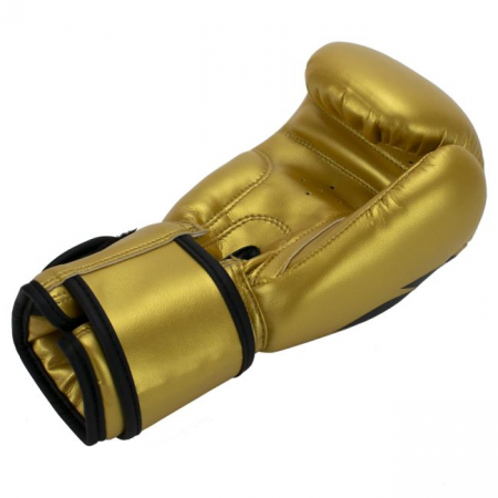 Manusi de Box Super Pro Combat Talent Auriu/Negru [2]