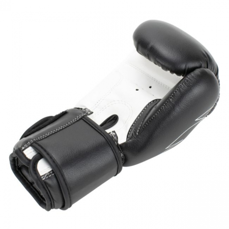 Manusi de Box Super Pro Combat Talent Negru/Alb [2]