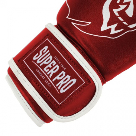 Manusi de Box Super Pro Combat Talent Rosii [1]